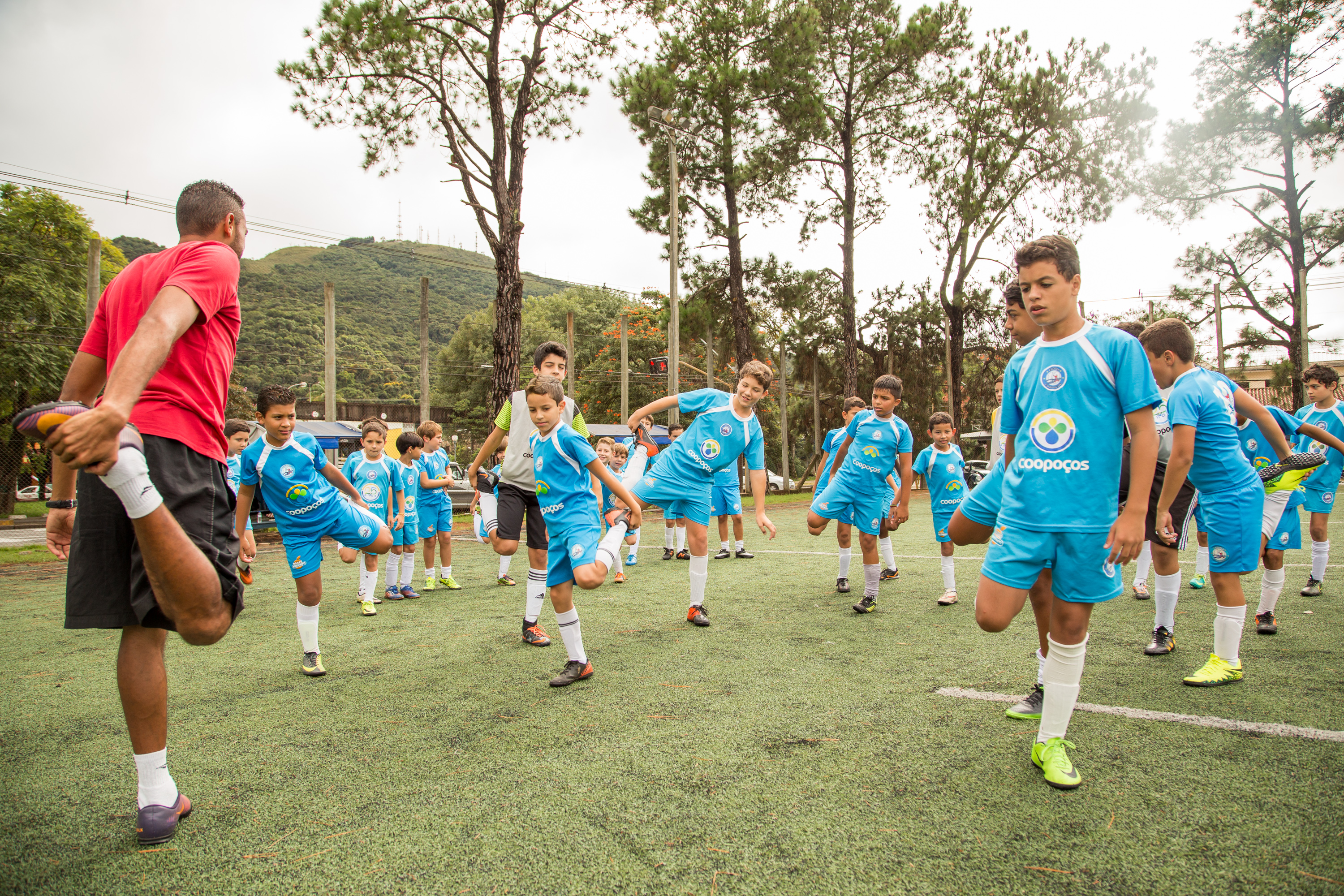 Atletas da Zico 10 Coopoços participam de torneio interno